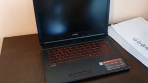 Unboxing MSI GL73 8RE