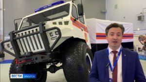 Шестиколесный вездеход представила Иркутская область на международной выставке
