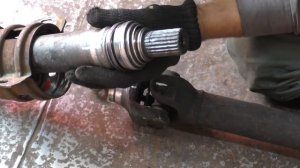 Volkswagen LT 31 1994 года (Замена подвесного подшипника)