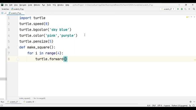 Draw Flower Design with Python Turtle | Python Turtle Graphics Tutorial#20 | python turtle art