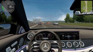 Обзор Машины MERCEDES-BENZ E63S 4MATIC+ 2020.В Игре City Car Driving.Pegass Рулит.