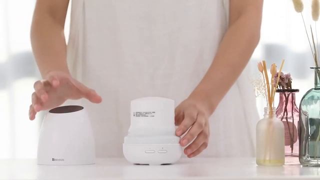Baseus Creamy-White Aroma (90ml, USB 5V, Ultrasonic Air Diffuser/ Humidifier Atomizer) смотреть онлайн