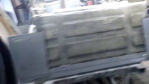 Стеклопластиковый грузовой отсек УАЗ Патриот Пикап...в работе