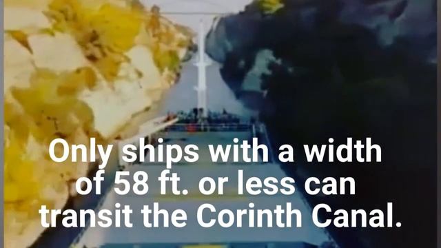 Corinth Canal Greece смотреть онлайн