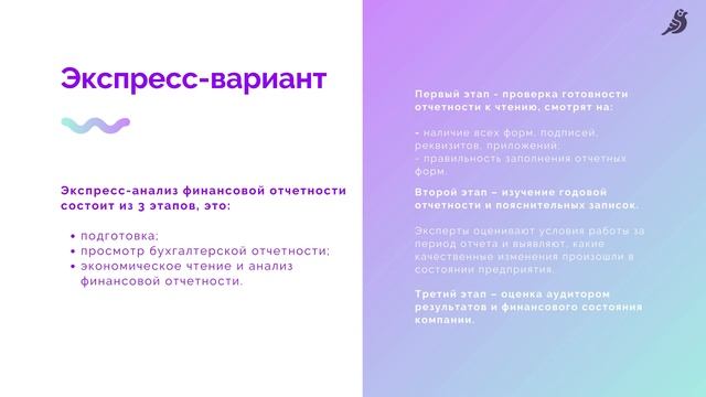 Финансовый анализ. Обучающее видео для The Goldfinch. смотреть онлайн