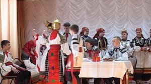 Обычаи старины. Свадебный обряд «Повивание» от детского фольклорного ансамбля «Чернозёмочка»