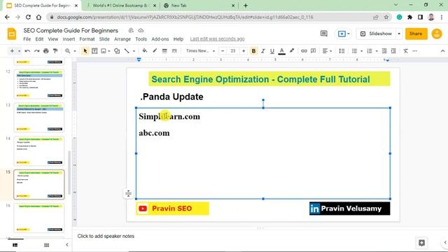 Updates Released By Google | SEO Complete Course | Pravin SEO