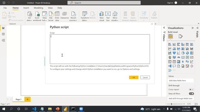 Power BI Python Integration || Run Python Script in Power BI || Power BI Training ||NityaCloudtech смотреть онлайн