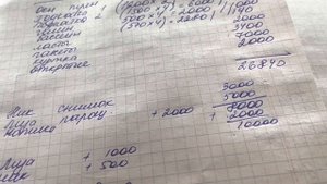 Планирование семейного бюджета на месяц. Метод конвертов