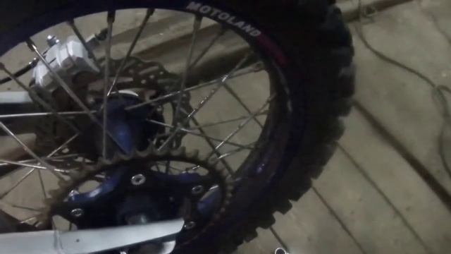 MotoLand XT 250 HS. Меняю звезды и цепь. #162 смотреть онлайн