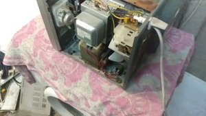 ремонт микроволновки, дефектовка помп индезит