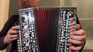 РАЗБОР песни «Конь», обр. для гармони А.Переверзев