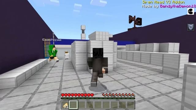 SIREN HEAD Hunts Me in Minecraft! смотреть онлайн