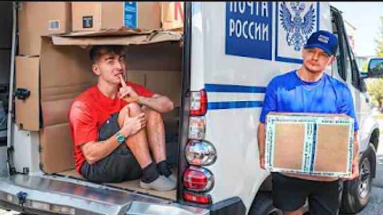 ОТПРАВИЛ себя по ПОЧТЕ в ДРУГОЙ ГОРОД! смотреть онлайн