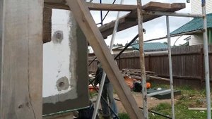 Утепление газобетона пеноплистиролом ППС-16Ф 150мм, система утепления Ceresit
