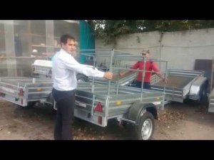 Как собирается каркас тента на прицепе МЗСА? ЦЛП АРИВА.
