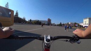 ? БАРНАУЛ ЗА ОДИН ЧАС - НА ВЕЛОСИПЕДЕ УВИДЕЛИ ВСЁ! ?