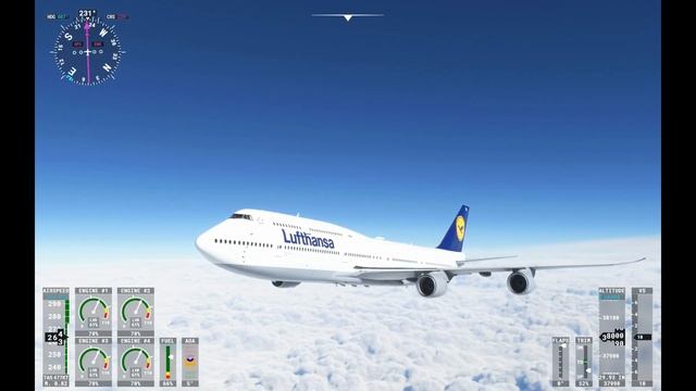 Microsoft Flight Simulator 2020 | ULLI Санкт-Петербург - EDDB Берлин | Boeing 747 Дефолт смотреть онлайн