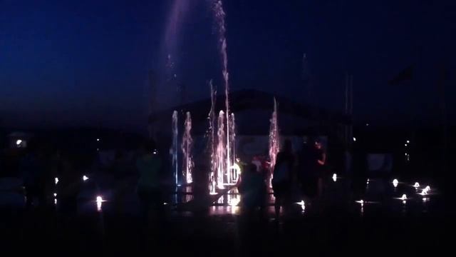 Поющий фонтан "Спутник" г.Пенза смотреть онлайн