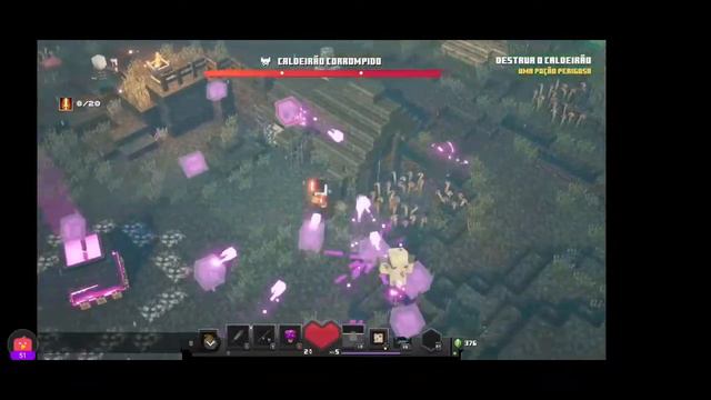 Xcloud Minecraft Dungeons!!! livezinha! смотреть онлайн