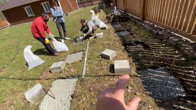 Как сделать недорогой фундамент, или точечная подготовка основания под маленькую Баню смотреть онлайн