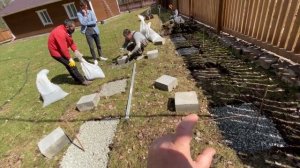 Как сделать недорогой фундамент, или точечная подготовка основания под маленькую Баню