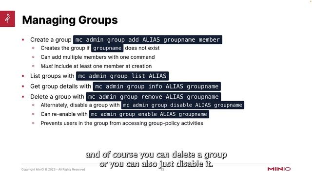 MinIO Identity and Access Management: Part 2 - Using IDP to Manage Users And Groups смотреть онлайн