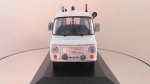 Nysa 522 Országos Mentőszolgálat 1:43 Modellautó / Hungarian Ambulance Modelcar