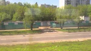 Район Царицыно.Вид из электрички.