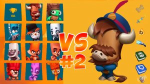 zooba, Зуба как играть за бака, быка? как качнуть бака, как прокачать бака? Zooba - зооба