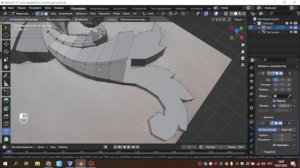 Моделирование декора в блендер. Учебная работа.