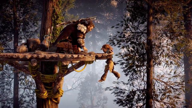 Horizon Zero Dawn Aloy grows up