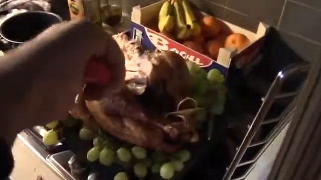 Все об Америке!!! День Благодарения 2014, как Аня готовила праздничную индюшку! смотреть онлайн