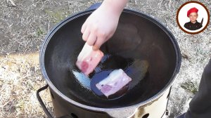 Обжигаем новый казан