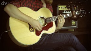 Gibson J-200 Studio Acoustic Guitar Demo