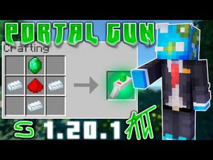 ОБЗОР МОДА НА PORTAL GUN ИЗ РИКА И МОРТИ НА ВЕРСИИ 1.20.1 В МАЙНКРАФТ