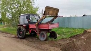 и снова самопогрузчик на т16