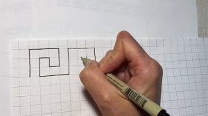 Греческий орнамент меандр