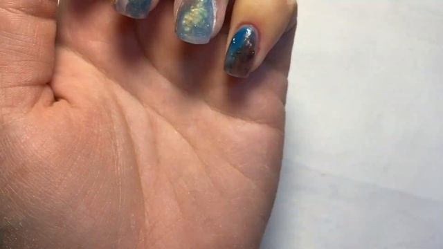 НАТУРАЛЬНЫЙ КАМЕНЬ на ногтях ?  | Мрамор на ногтях, marble nails