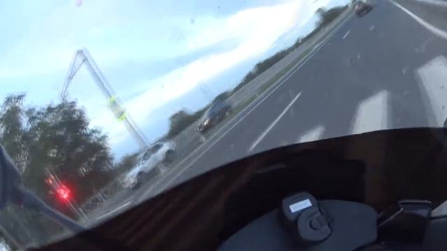 Тест камеры закрепленной на мотоцикле смотреть онлайн