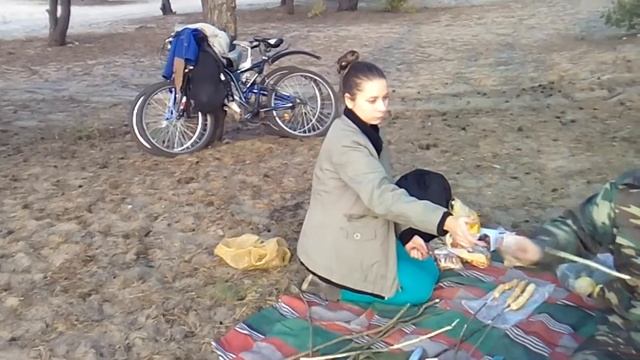 Осенняя вело прогулка к речке