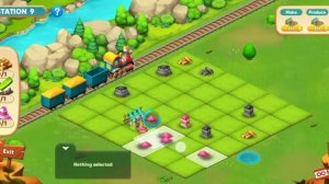 "Merge train town! (Merge Games)" Gameplay(Mobile)