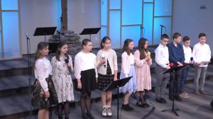 "Хвалите Господа" | Пение детей