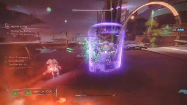 Warlock using Strand with Claws of Ahamkara смотреть онлайн