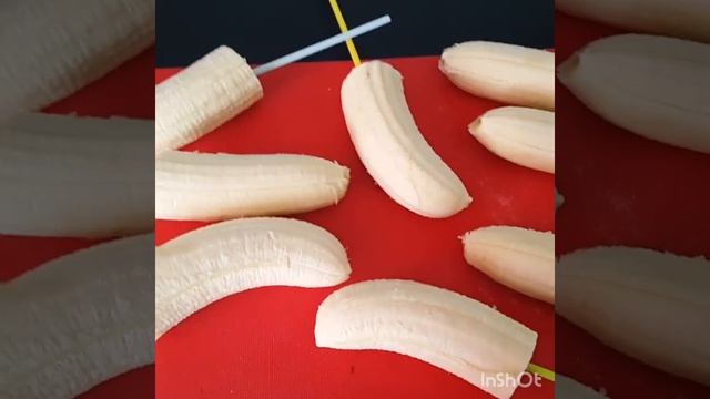 Десерт из банан"Банановое эскимо".Просто и вкусно!#Banana dessert ##десерт##бананы#