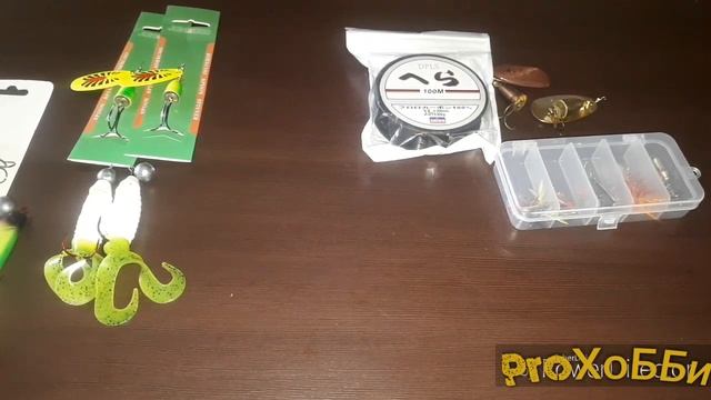 Недорогие приманки с Aliexpress, и рыбалка