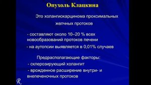 Лекция: «Многофазная компьютерная томография в оценке гепатобилиарной системы»
