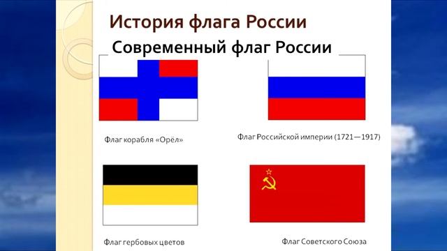 Как раньше выглядел флаг россии "Символы России: история развития" - смотреть видео онлайн от "Кухня для Здорово