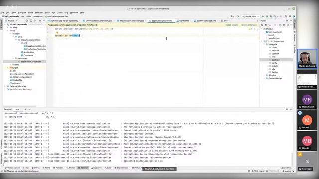 Open mic - Martin Ledvinka: Variables and Environment in Docker смотреть онлайн