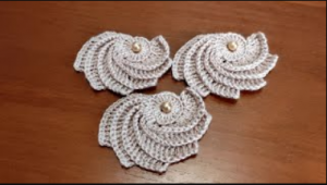 Мидии крючком. Мотив для шали ,,МИДИИ,, крючком. Мотив ,,МИДИИ,, подробный М.К. (720p)